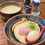 麺屋 四季 - 味玉つけ麺