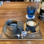 カフエイツプク - コーヒー・珍しいのでタイティープリンをオーダーしました。