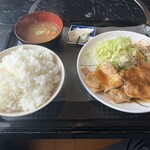 たちばな - しょうが焼き定食 ご飯大盛り