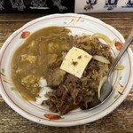 三品食堂 - あいがけ　660円