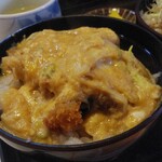 Inadaya - めおとかつ丼の玉子かつ丼