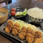 Touhoku Izakaya Ouuno Utage - カキフライ定食