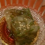 歓の季 - 2013.12.205種の海藻と大根の寒天よせ