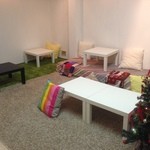 アン スクレ ベース - ほっこり出来る店内♪