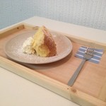 アン スクレ ベース - お店一押しのシフォンケーキ