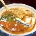 烈志笑魚油 麺香房 三く - 