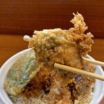 天三 - 三陸産牡蠣の天ぷら