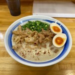 麺屋 しん蔵 - ラーメンWalker読者限定
      ミルキートンコツ 1150円  味玉 100円