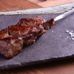 Hokkaido beef sirloin Grilled skewer 390 yen