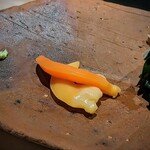 千葉たかおか - 木更津の青柳が解禁です。プリッと弾けて甘いです。