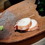 千葉たかおか - 蛸の香りが広がります。高岡さんの蛸をいただくようになって、蛸自体が好きになりました。