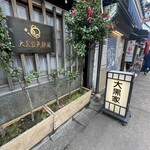 大黒家天麩羅 - 店の前には長蛇の列ができていた。
      平日の月曜日の昼過ぎなのにだ。
      僕は30分ほど並んだ。