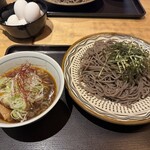 Tsuke Soba Aduchi - 鶏つけ蕎麦 900＋大盛り100＝ 1,000円