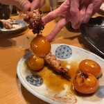 千亀 - いえーい。