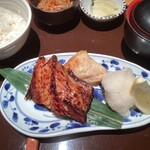 伊豆の旬 やんも - めぬけ鯛二味焼