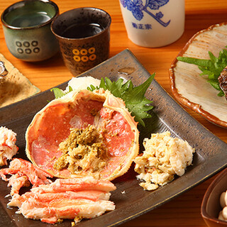 A menu that changes daily, including seasonal seafood and freshly fried Tempura.