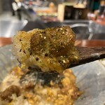 薪炭まだら - 鶏肉が香ばしい