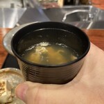 薪炭まだら - 鶏たまスープが美味いのよ