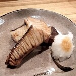 おすし 花富 - 鰤の幽庵焼き