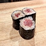 おすし 花富 - 鉄火巻