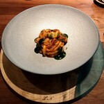 T.N - 足赤海老と下仁田葱のタリアテッレ