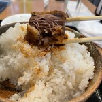 焼肉のわびすけ - サイコロがデカいです♪