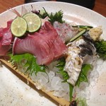 かくれんぼ - 刺身6点盛