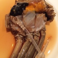 神田 雲林 - 5年の甕紹興酒で漬けた、“酔っ払い上海蟹(メス)”