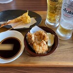 いけや食堂 - せんべろセット。