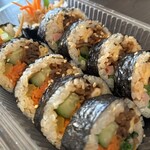 大阪鶴橋キムチと韓国惣菜 ぼくちゃん - ゴボウキンパ