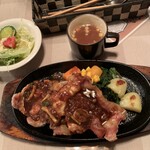 Bonanza - 豚ロースのボナンザ風とライスセット