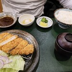 Mendokoro Kawayoshi - ロースとんかつ定食