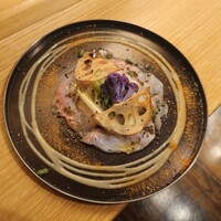 本日の天然 鮮魚のカルパッチョ