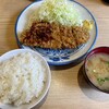 とんかつ まるに - 料理写真:ロースカツ定食¥900