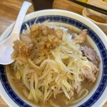 自家製麺223 - ミニラーメン，アブラちょいマシ