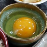 たんぽぽ - 生玉子を割って・・・