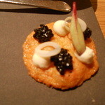 Point - フランス　アキテーヌ産キャビアのタルト