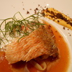 Point - 甘鯛とオマールエビのブーダン