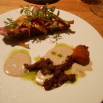 Point - フランス　シャラン産鴨のロティ　山牛蒡のソース