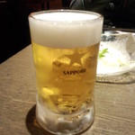 だんまや水産 - サッポロ生ビール 中（2013.12.20）