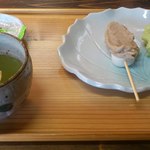 とよまだんご - 2串セット（ずんだ・ごま・煎茶）