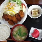 たんぽぽ - カキフライ定食