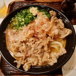 うどん 丸香 - 肉汁うどん　880円