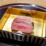 日本料理 とくを - 「強肴」宮崎県産の黒毛和牛ヒレ肉 2018年11月
