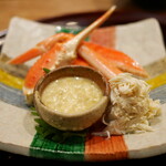 日本料理 とくを - 「季節物」津居山の松葉蟹 2018年11月