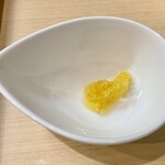 中華そば うお静 - 味変 柚子ペースト
