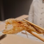 天ぷら 辻 - また溶けた