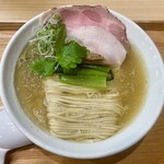 中華そば うお静 - 上中華 貝と煮干し塩