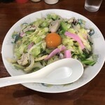 大波止 桃華園 - 料理写真:ちゃんぽん（玉子入り）