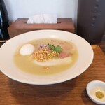 鶏×麦 らら - 　　「鯛のお誘い」プラス玉子！